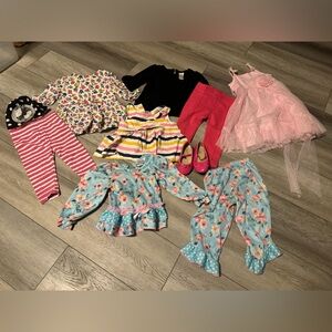 Adorable set of mini boden. Janie Jack. All good conditon. 18-24m